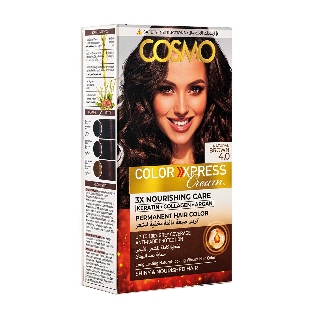 Permanent Hair Color Natural Brown